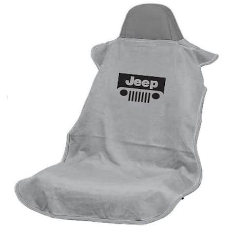 Seat Armour Seat Armour SA100JEPGG Jeep Grey with Grille Seat Cover SA100JEPGG